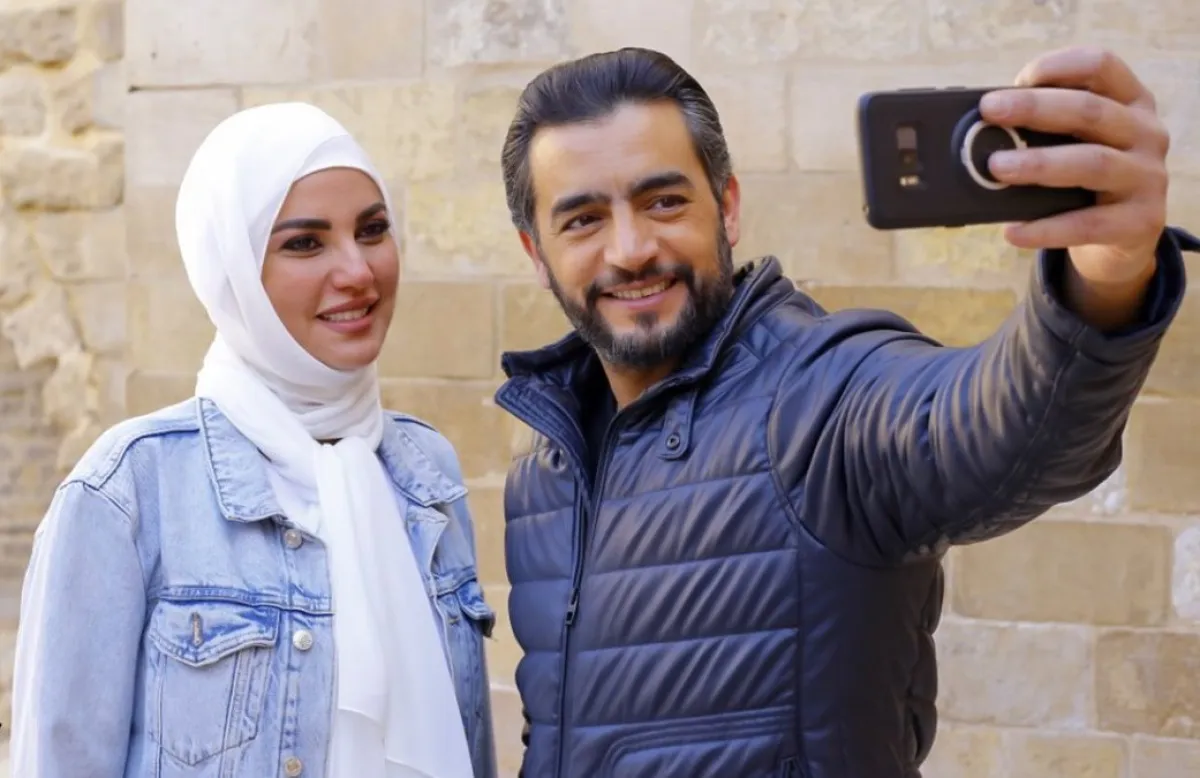 هاني سلامة ودرة - الصورة من حساب هاني سلامة على الفيس بوك