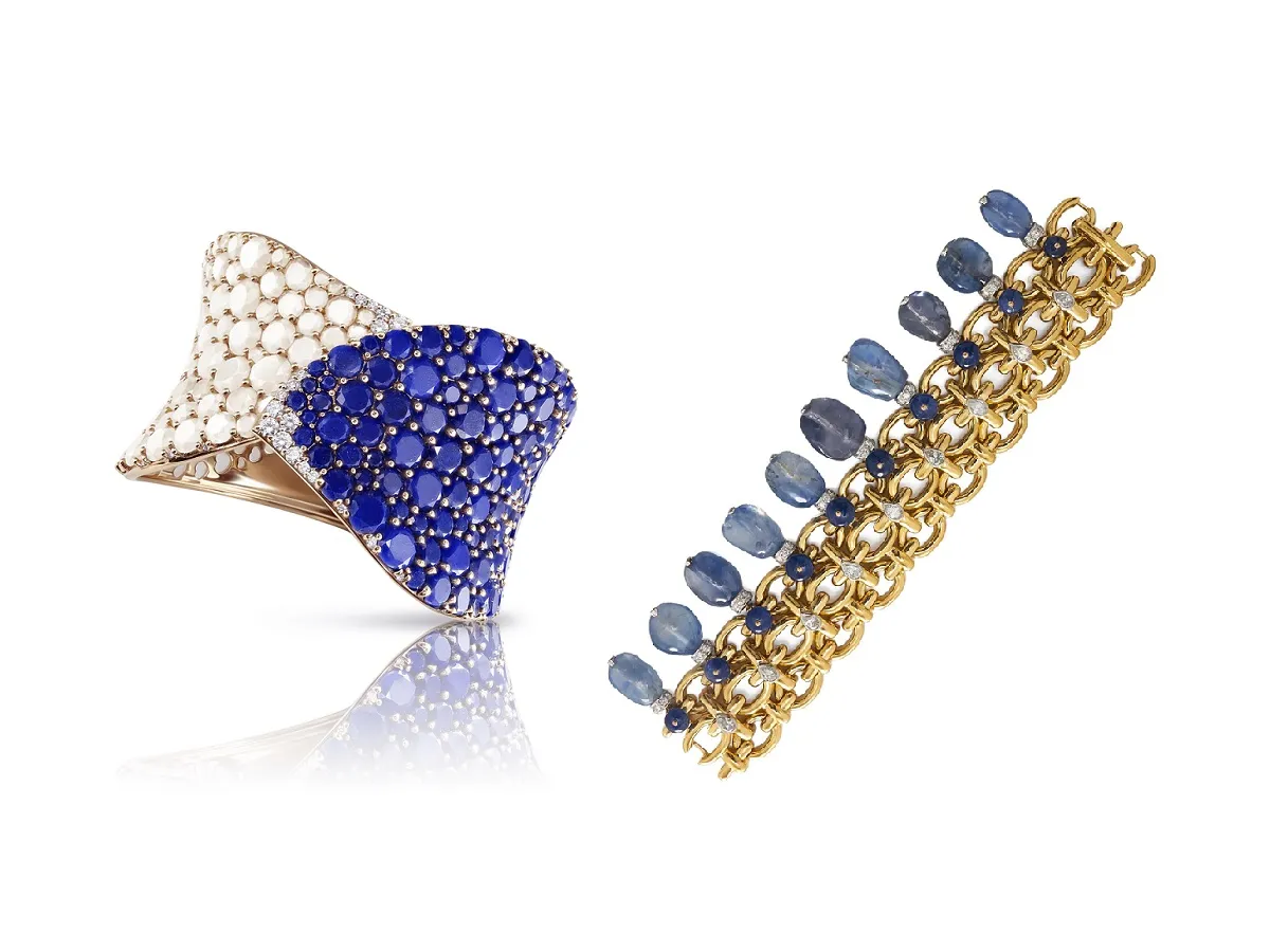 أساور عريضة بتصاميم عصرية.. نسقيها مع إطلالاتكِ في موسم الرياض