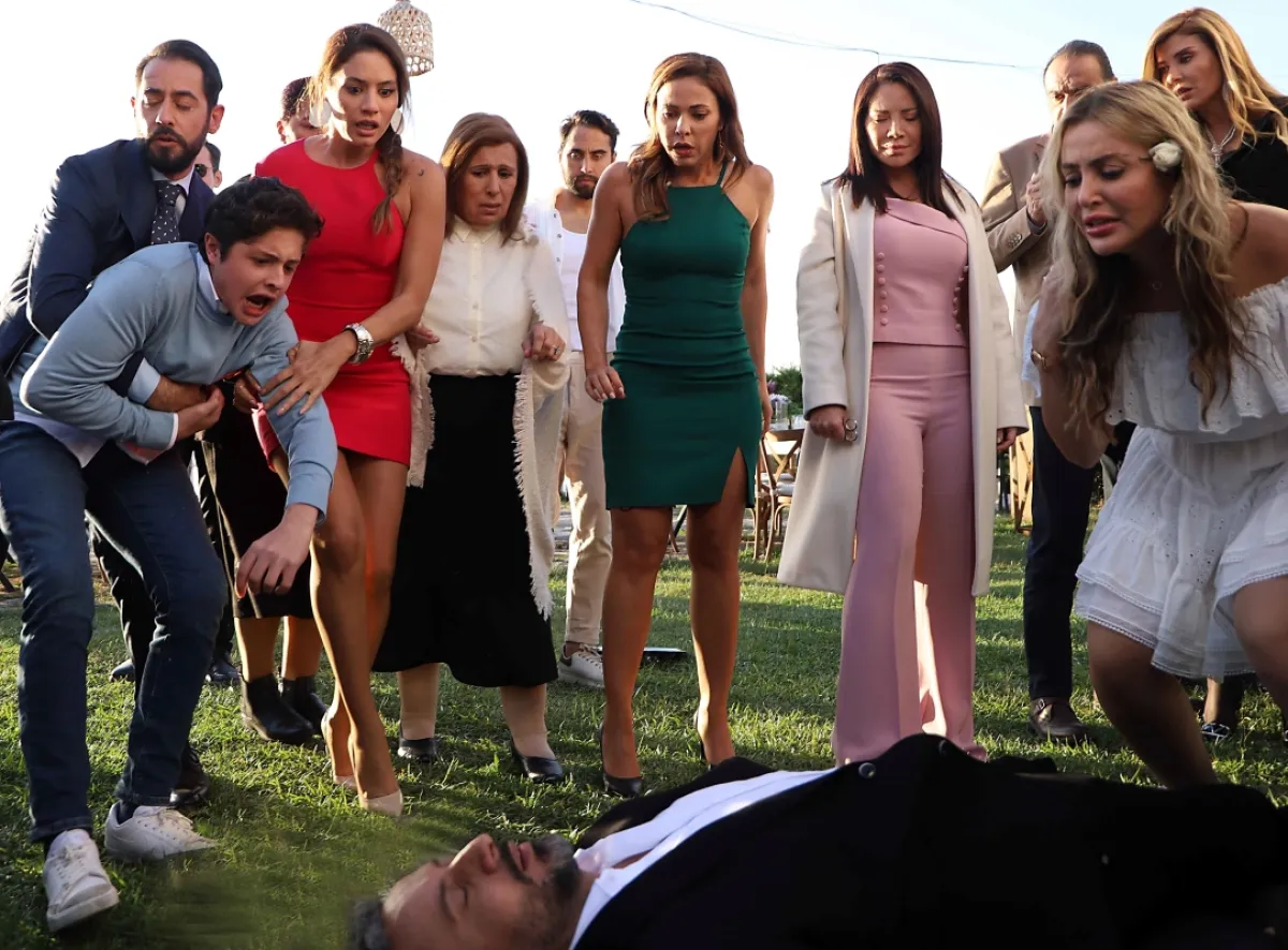 من كواليس الخائن -الصورة من المركز الاعلامي ل ام بي سي