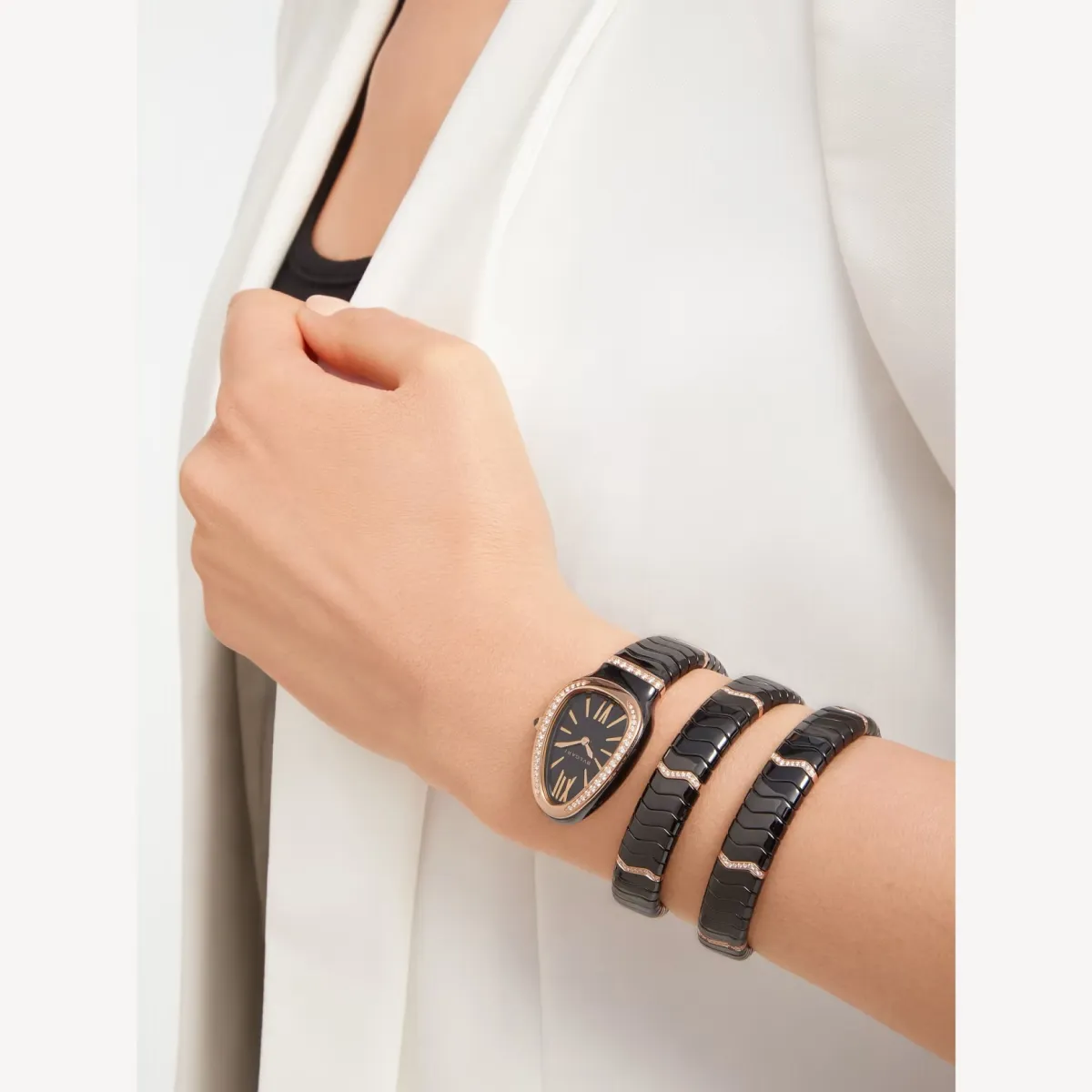 ساعة Serpenti Spiga من بلغاري Bvlgari 