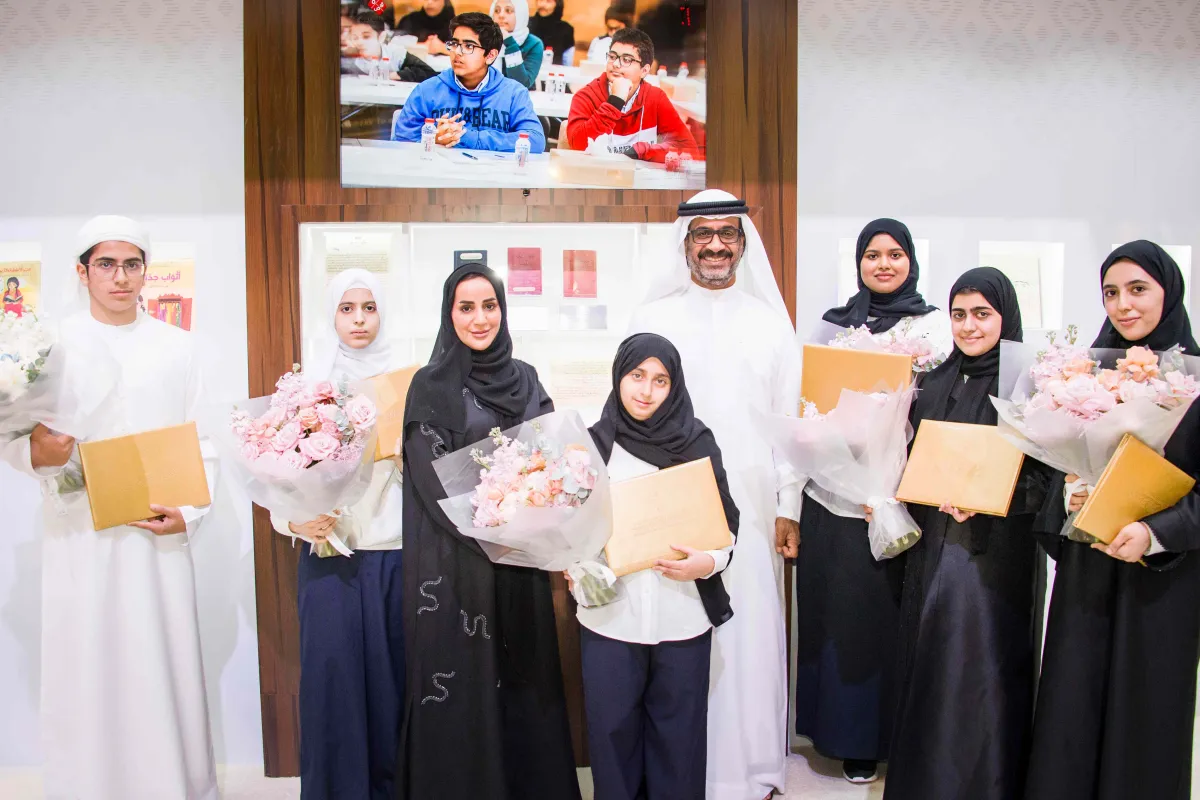 مشاركة مركز حمدان بن محمد لإحياء التراث في معرض الشارقة الدولي للكتاب- الصورة من مركز حمدان بن محمد لإحياء التراث 