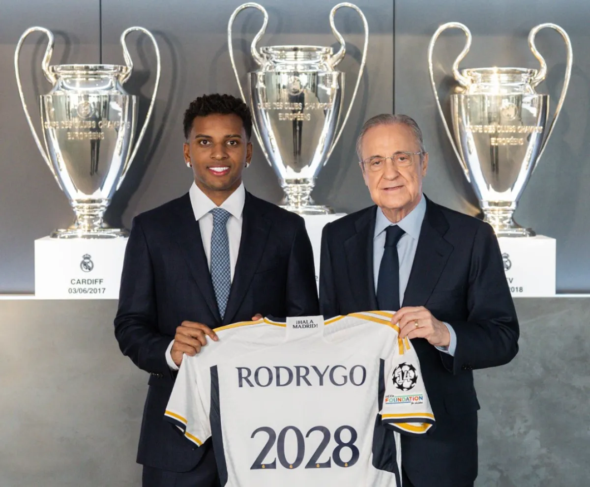 ريال مدريد يجدد عقد رودريجو حتى 2028