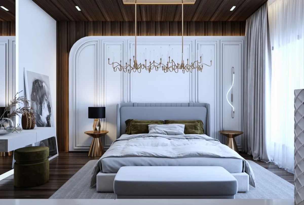 ستائر مُميّزة في غرفة النوم