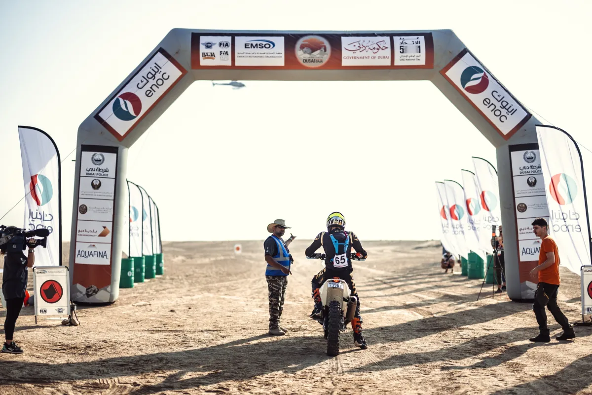 رالي دبي الصحراوي. الصورة من مكتب دبي الإعلامي