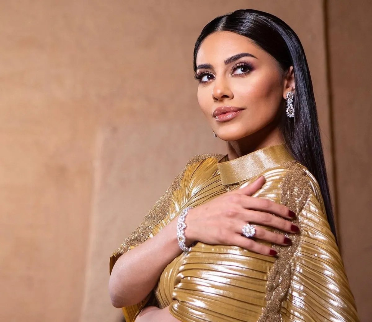 إلهام علي- الصورة من حسابها على انستغرام