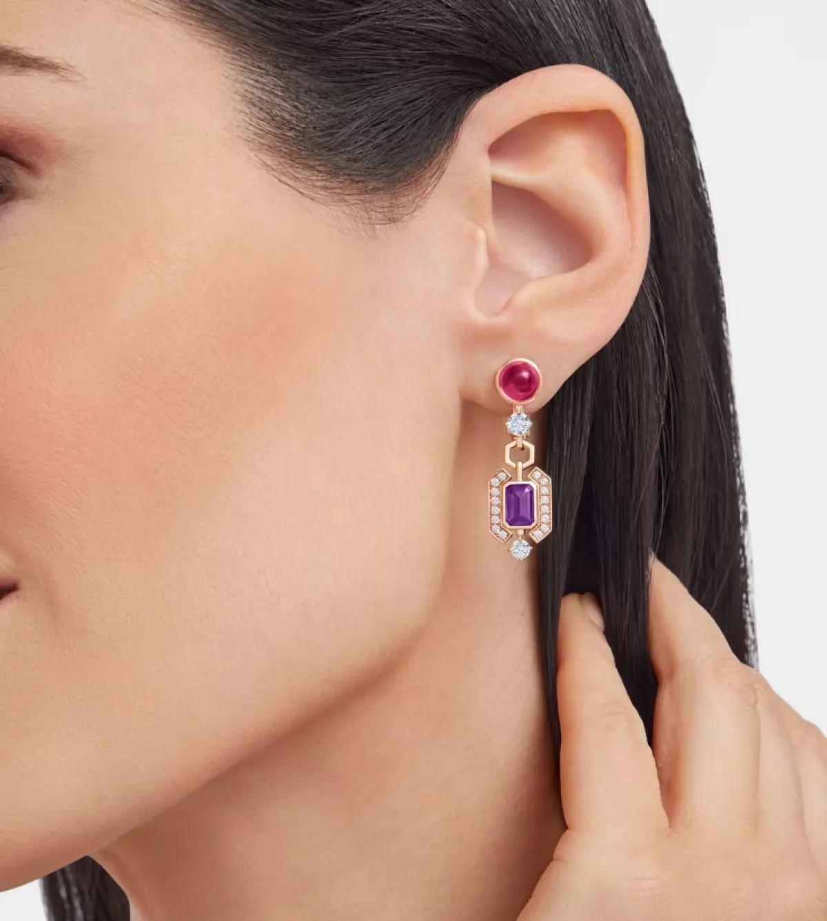 أقراط Allegra  من بلغاري Bvlgari