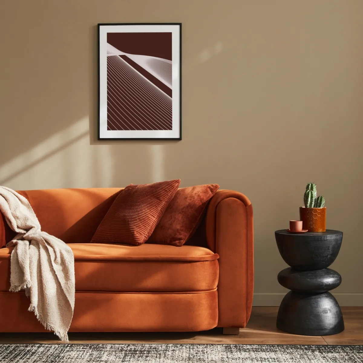 أريكة مخملية