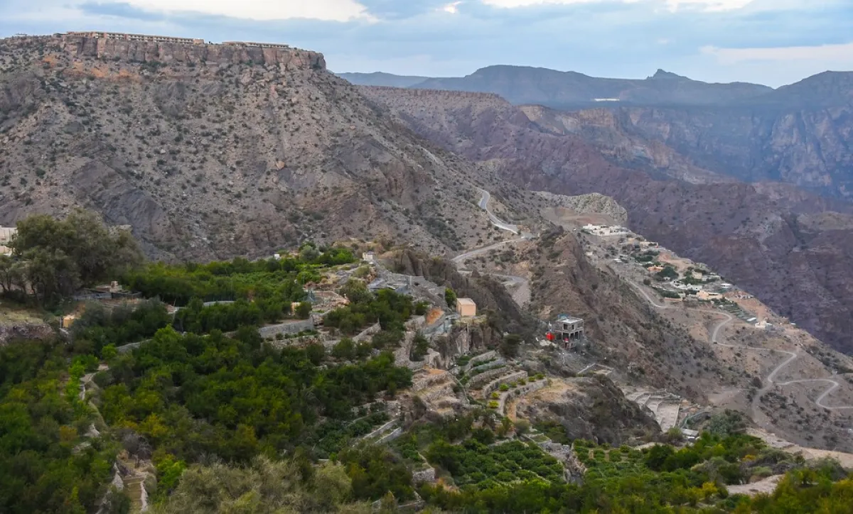 محافظة الداخلية العمانية وجهة سياحية للزوار خلال الموسم السياحي الشتوي. الصورة من وكالة الأنباء العمانية