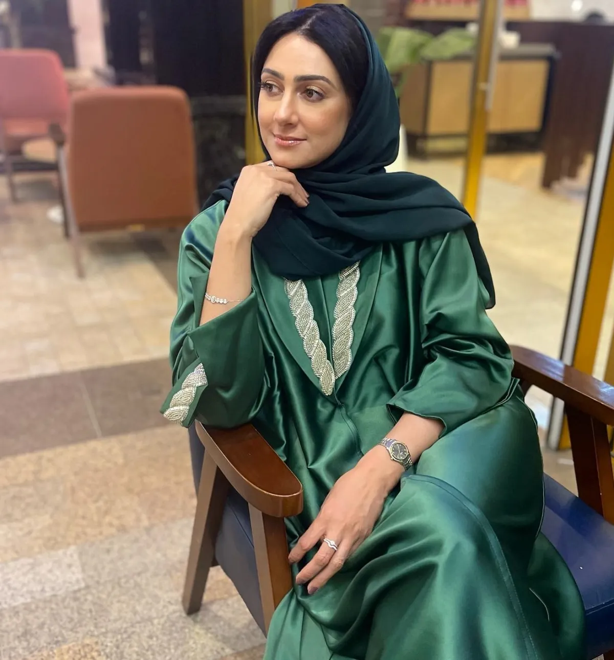 هيفاء حسين -الصورة من  حسابها على الانستغرام