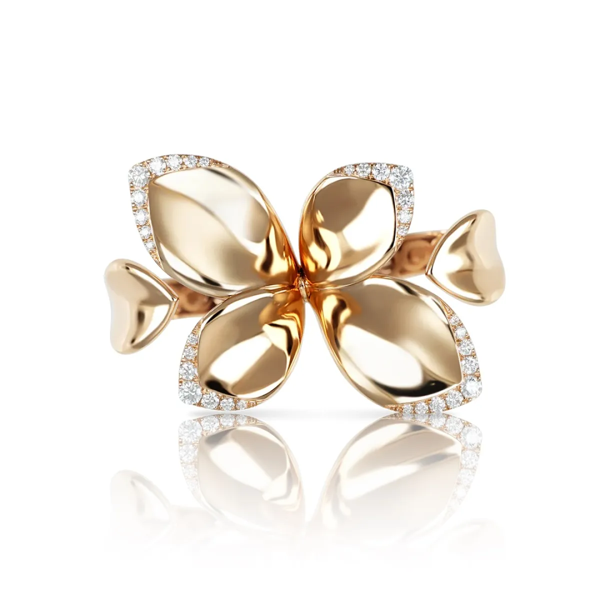 خاتم Giardini Segreti Flamenco من باسكال بروني Pasquale Bruni 