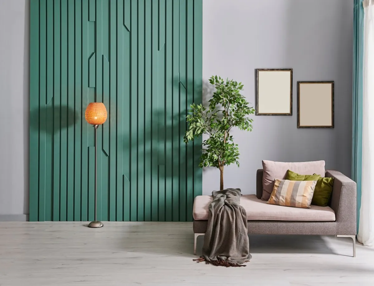 استخدامات الأزرق المخضر كثيرة في الديكور الداخلي