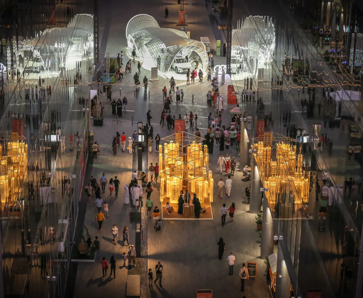 انطلاق أسبوع دبي للتصميم. الصورة من مكتب دبي الإعلامي