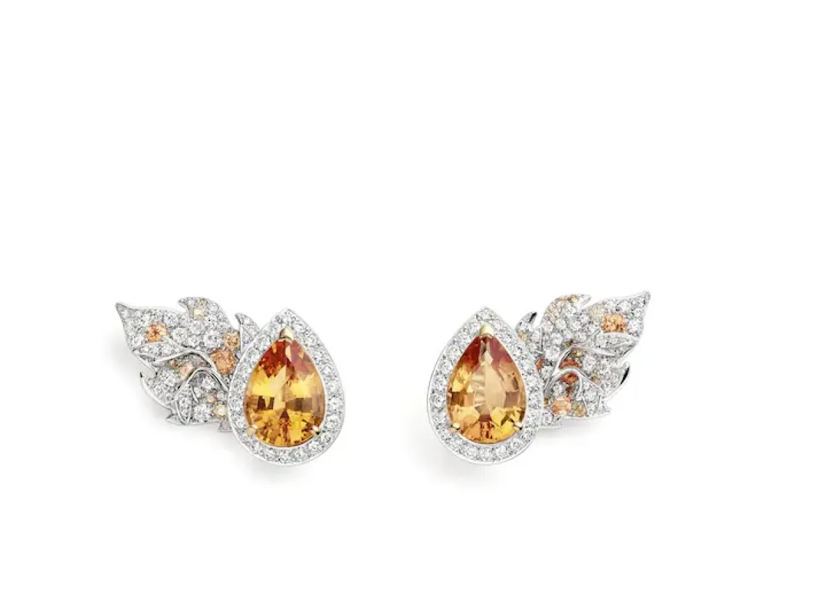 أقراط Rhapsodie Transatlantique من شوميه Chaumet