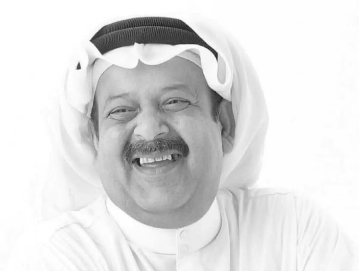 عبد العزيز جاسم -الصورة من حساب الفنانة القطرية هدية سعيد على الانستغرام