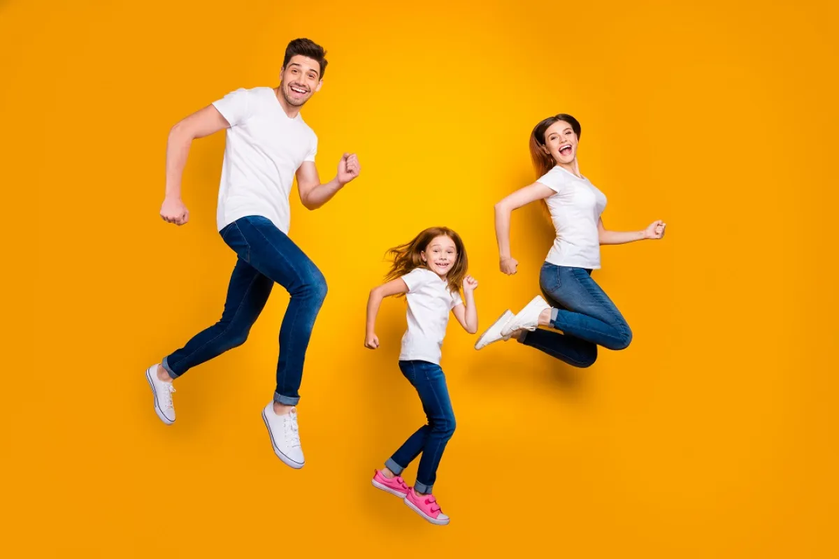 صورة تعبيرية طريفة لممارسة الرياضة