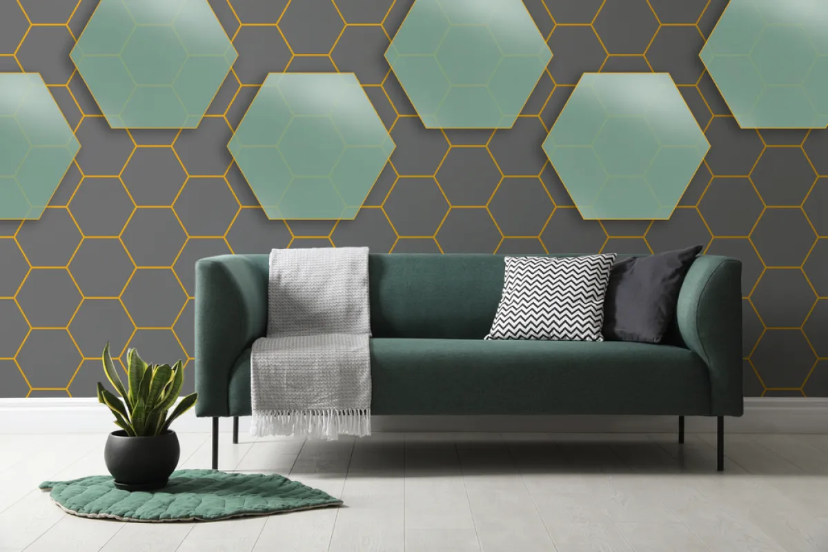 نمط قرص العسل مستوحى من الطبيعة