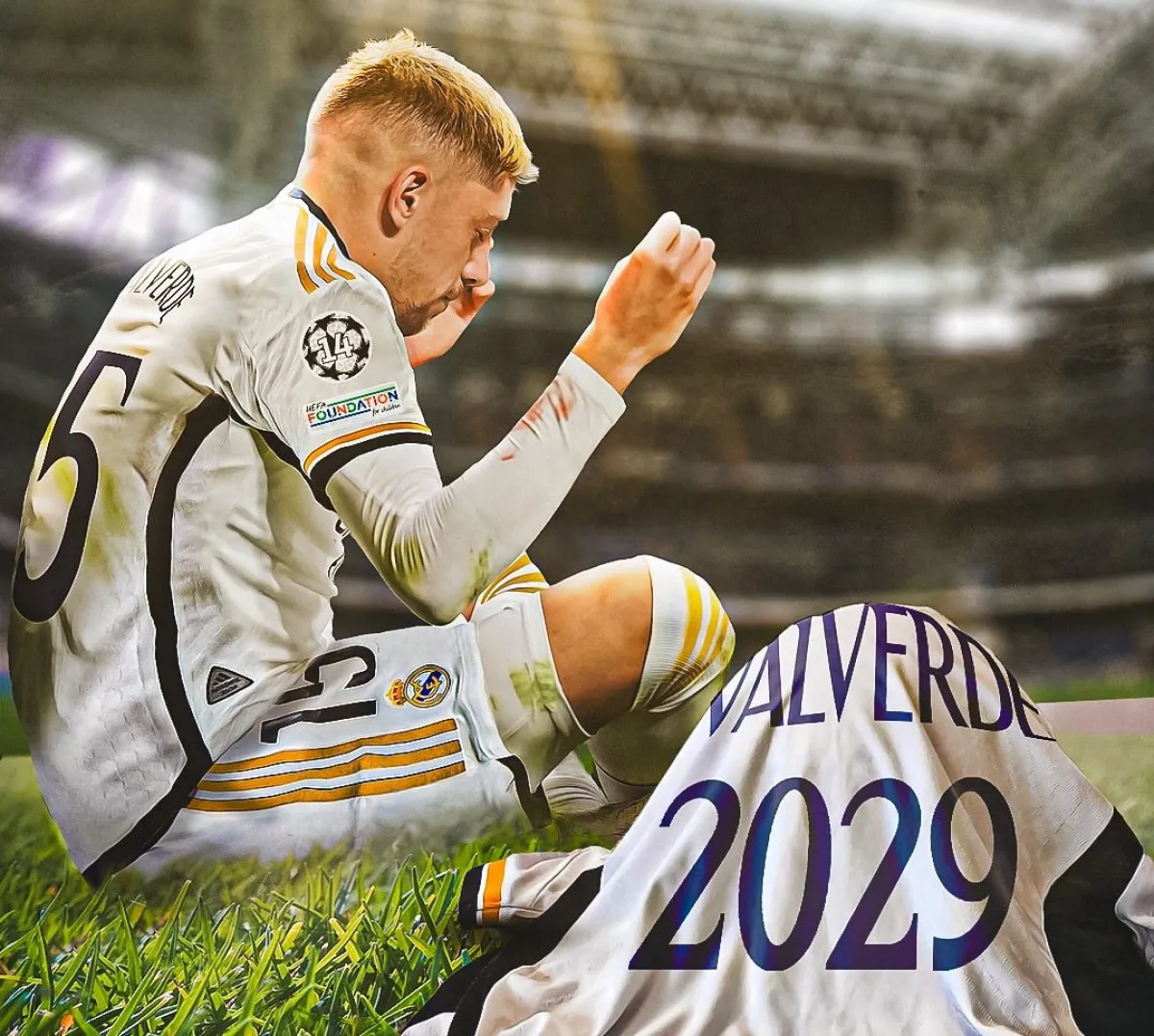 ريال مدريد يجدد عقد فيدي فالفيردي حتى عام 2029