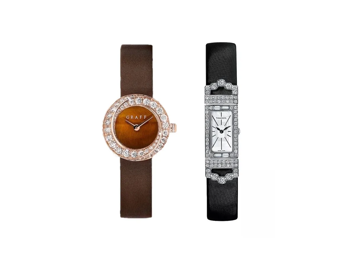 ساعات ألماس بميناء صغير.. أحدث التصاميم لإطلالاتكِ الخريفية الراقية