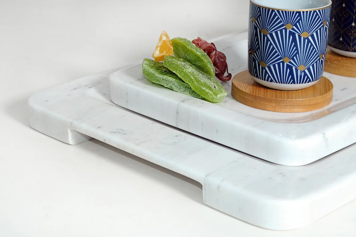 الرخام يستخدم في صنع أدوات المنزل والاكسسوارات