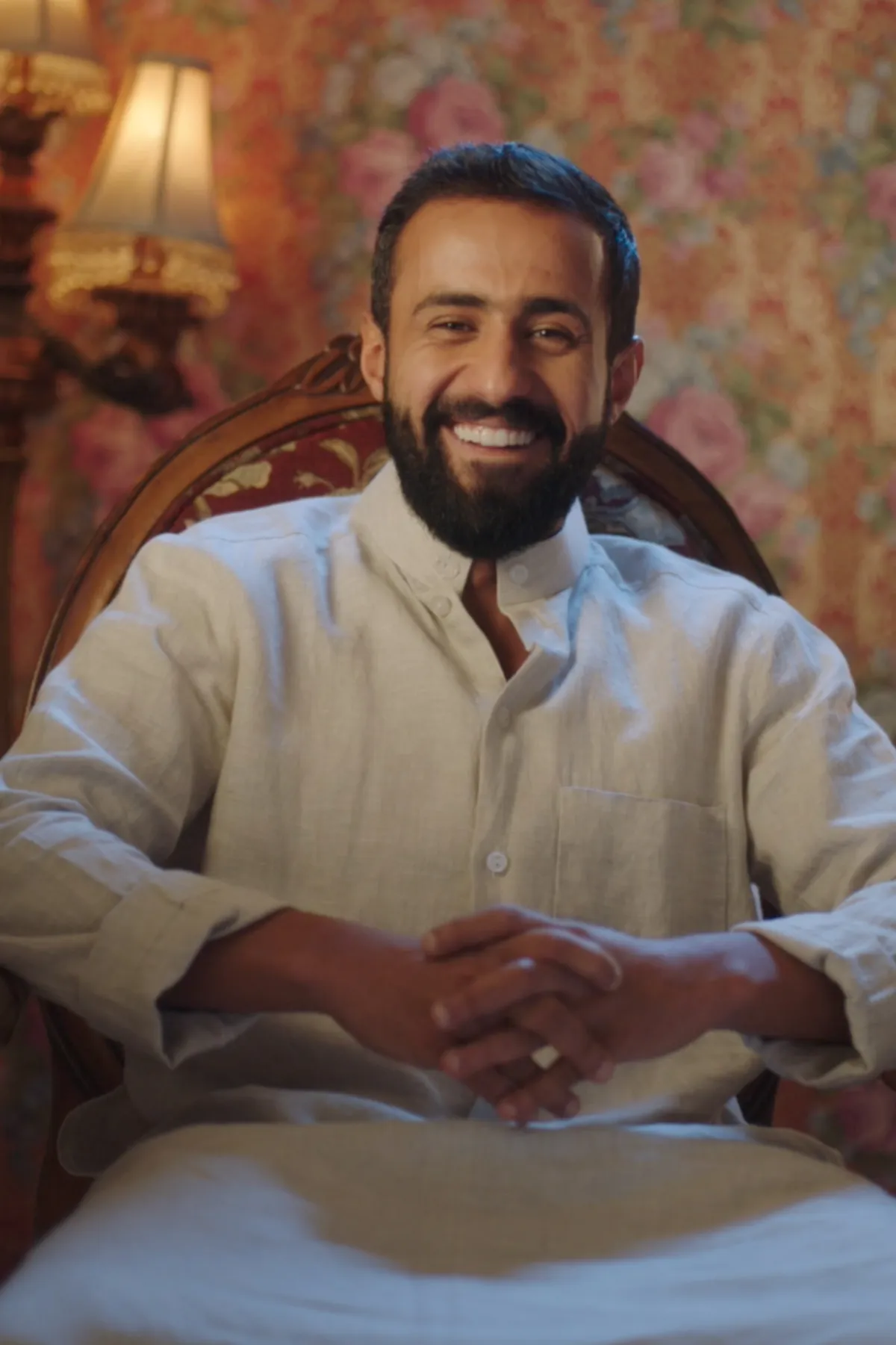 ناصر الدوسري -الصورة من المركز الاعلامي لمجموعة ام بي سي