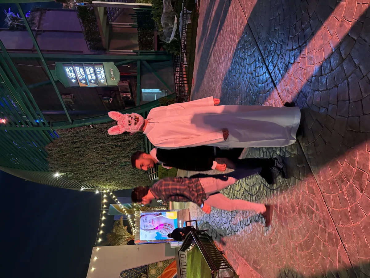 جانب من  فعالية ويكند  الرعب