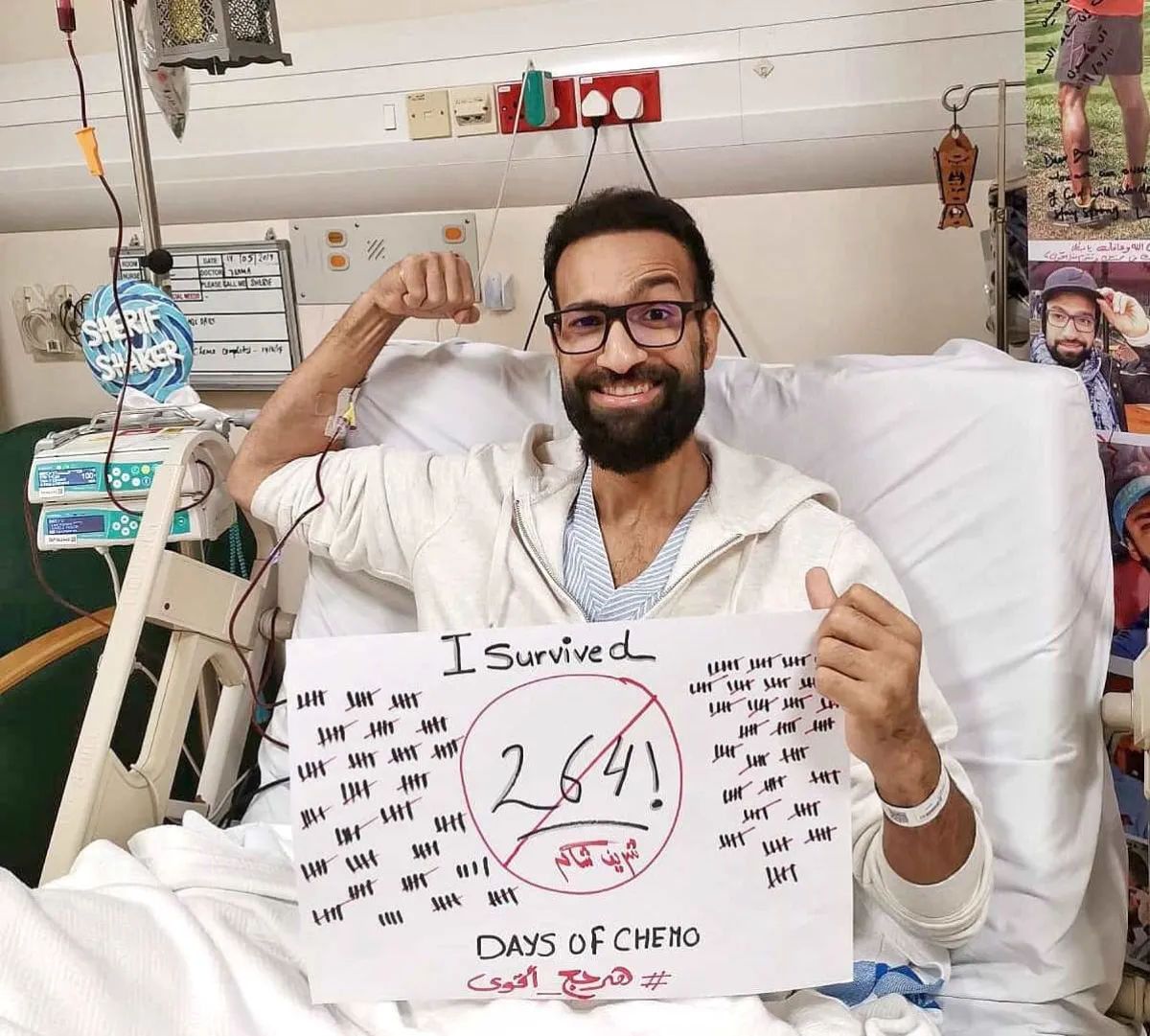 شريف شاكر - الصورة من صفحته الرسمية على الفيس بوك