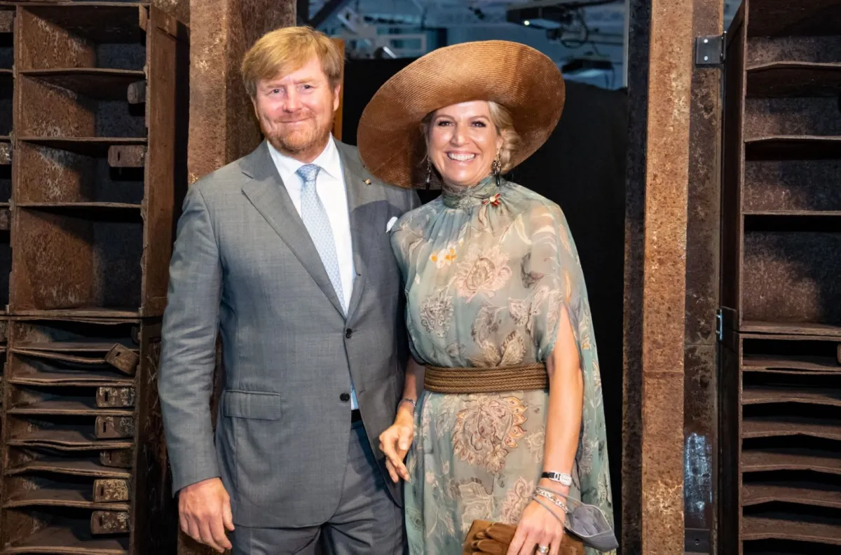 الملك ويليم ألكسندر والملكة ماكسيما (King Willem-Alexander and Queen Maxima). مصدر الصورة: Bernd von Jutrczenka / POOL / AFP