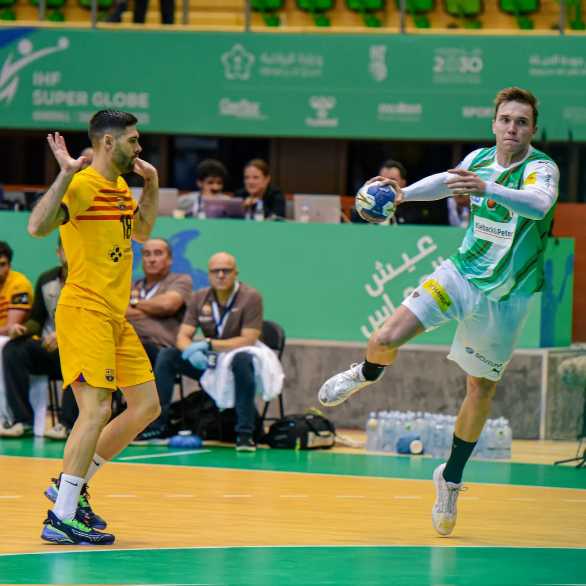 فوكس برلين الألماني أول الواصلين إلى نهائي سوبر جلوب السعودية