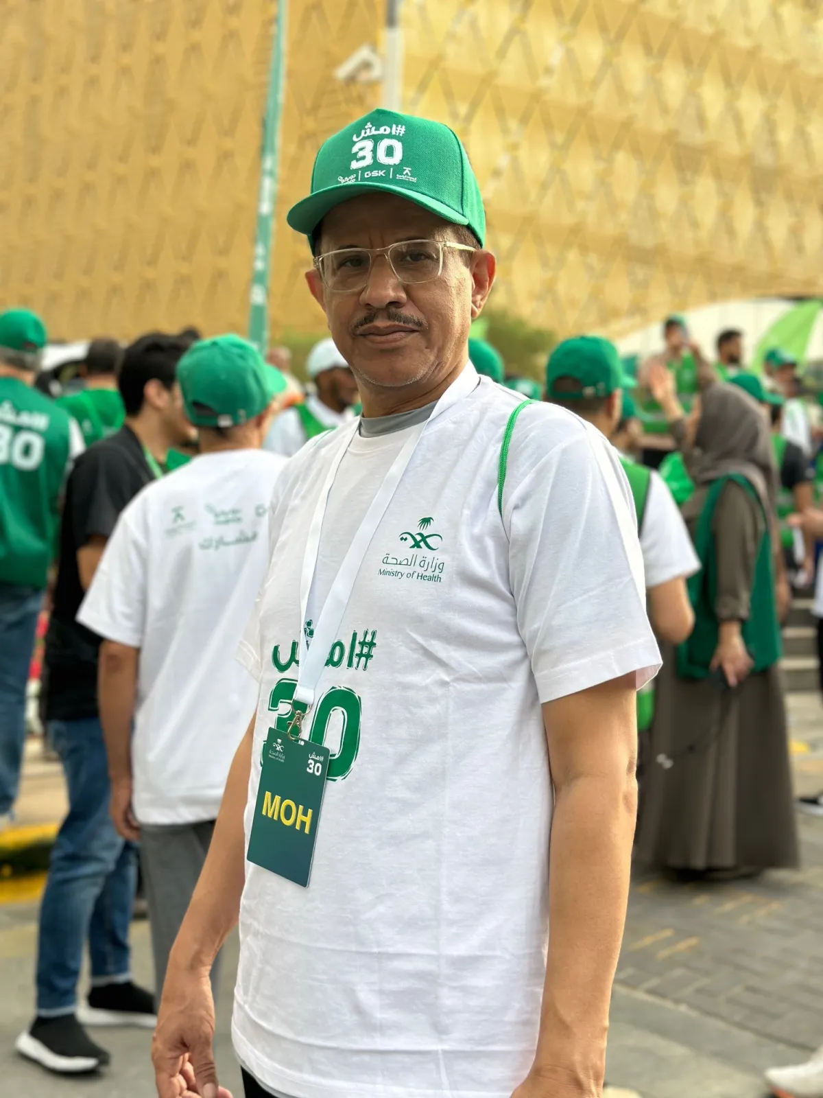 عبدالله الحربي مدير الشراكات والفعاليات في مشاة الرياض