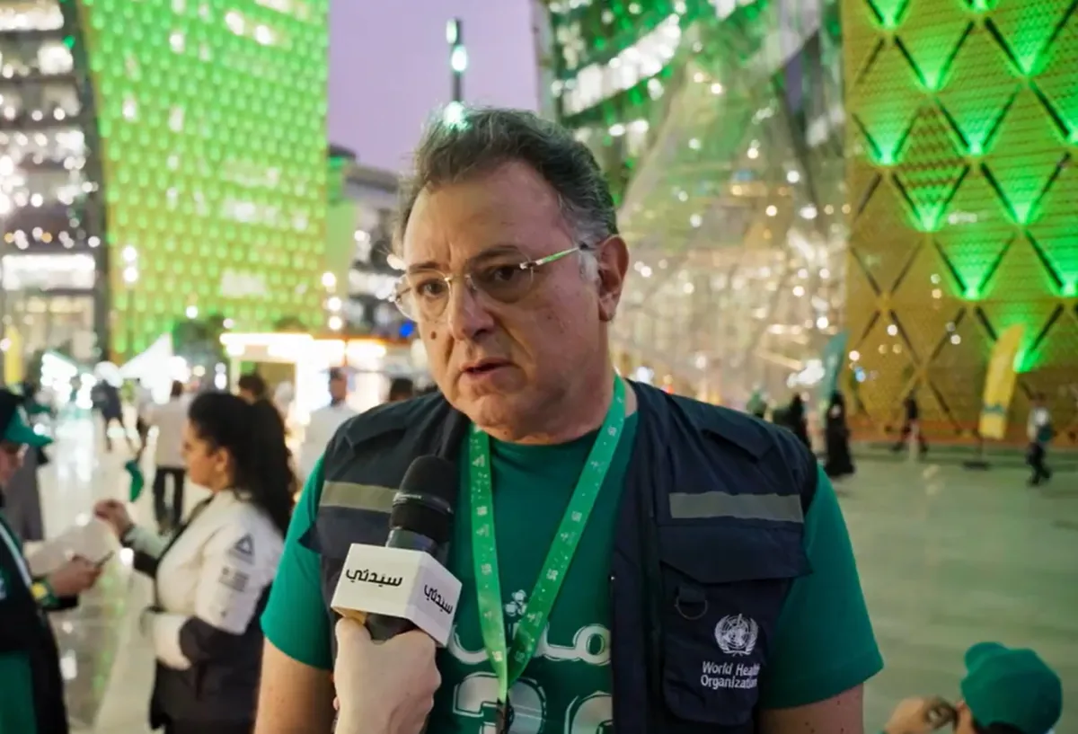 الدكتور أدهم إسماعيل عبد المنعم، ممثل منظمة الصحة العالمية في المملكة العربية السعودية