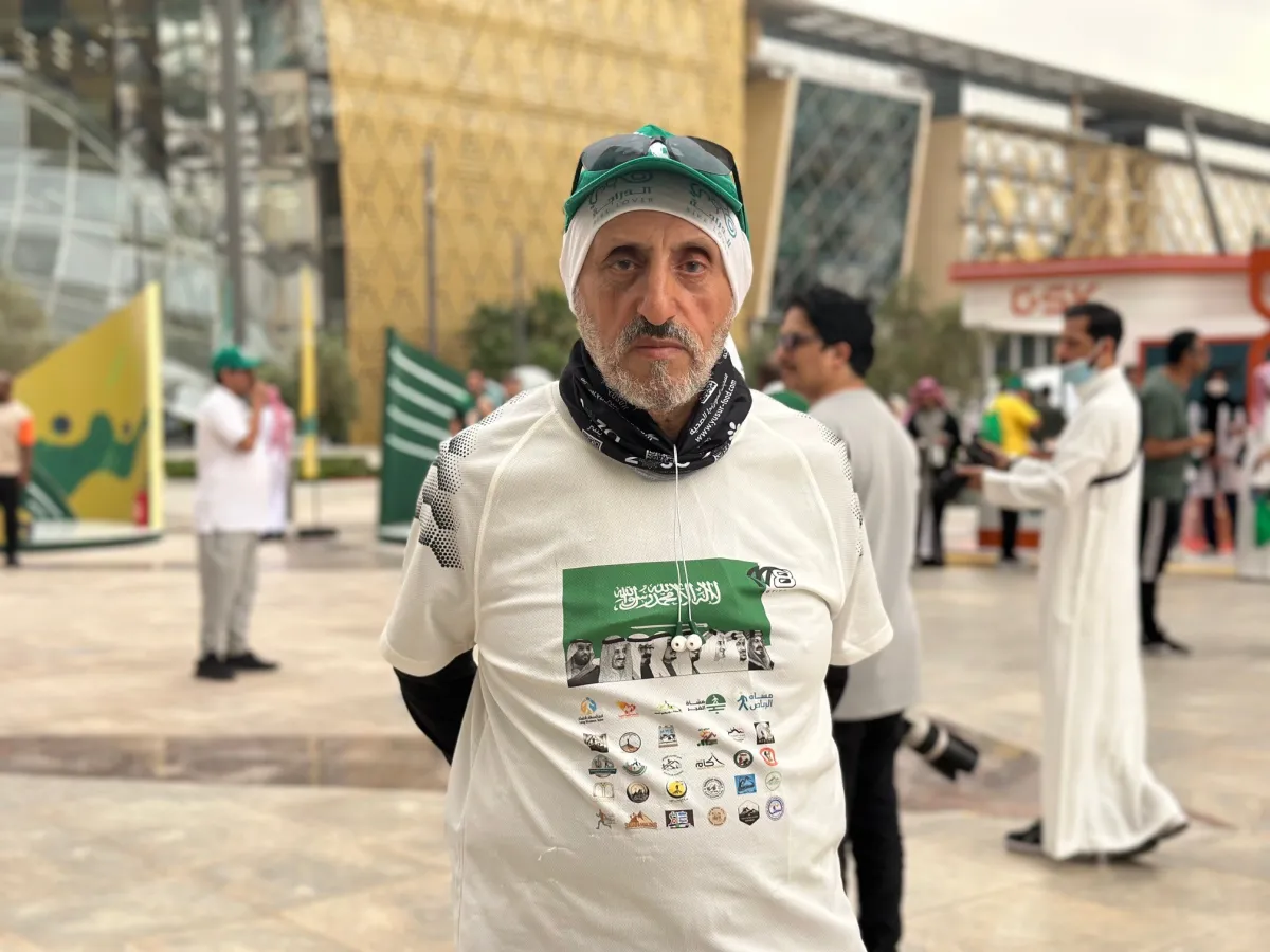 أحمد عبد الله علي العكاسي أحد المشاركين