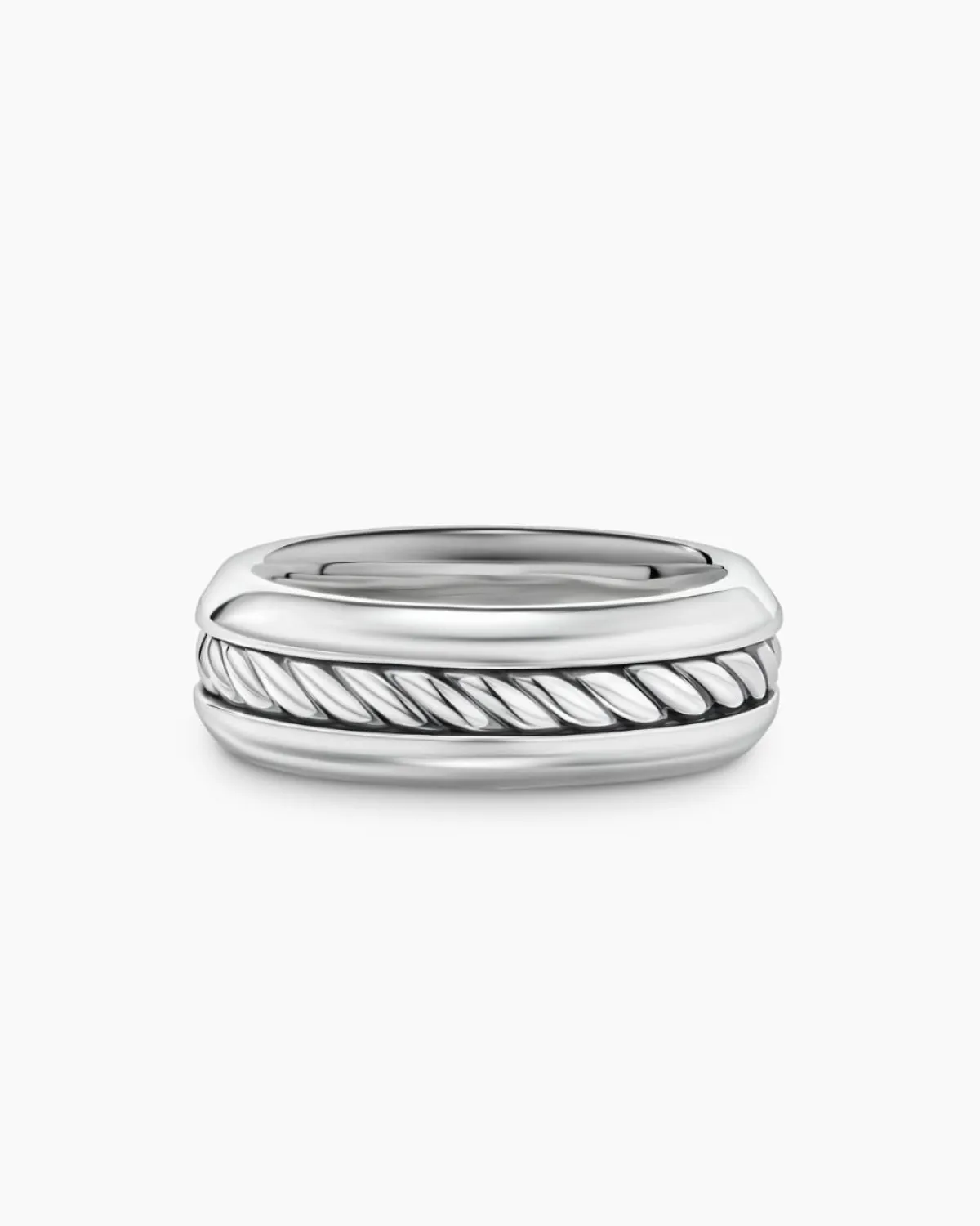 خاتم Cable Inset Band من ديفيد يورمان David yurman 