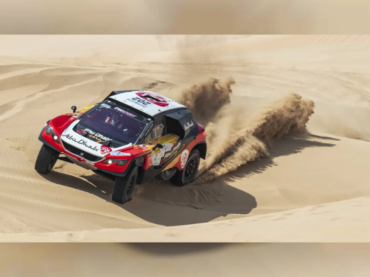 رالي دبي الصحراوي. الصورة من wam