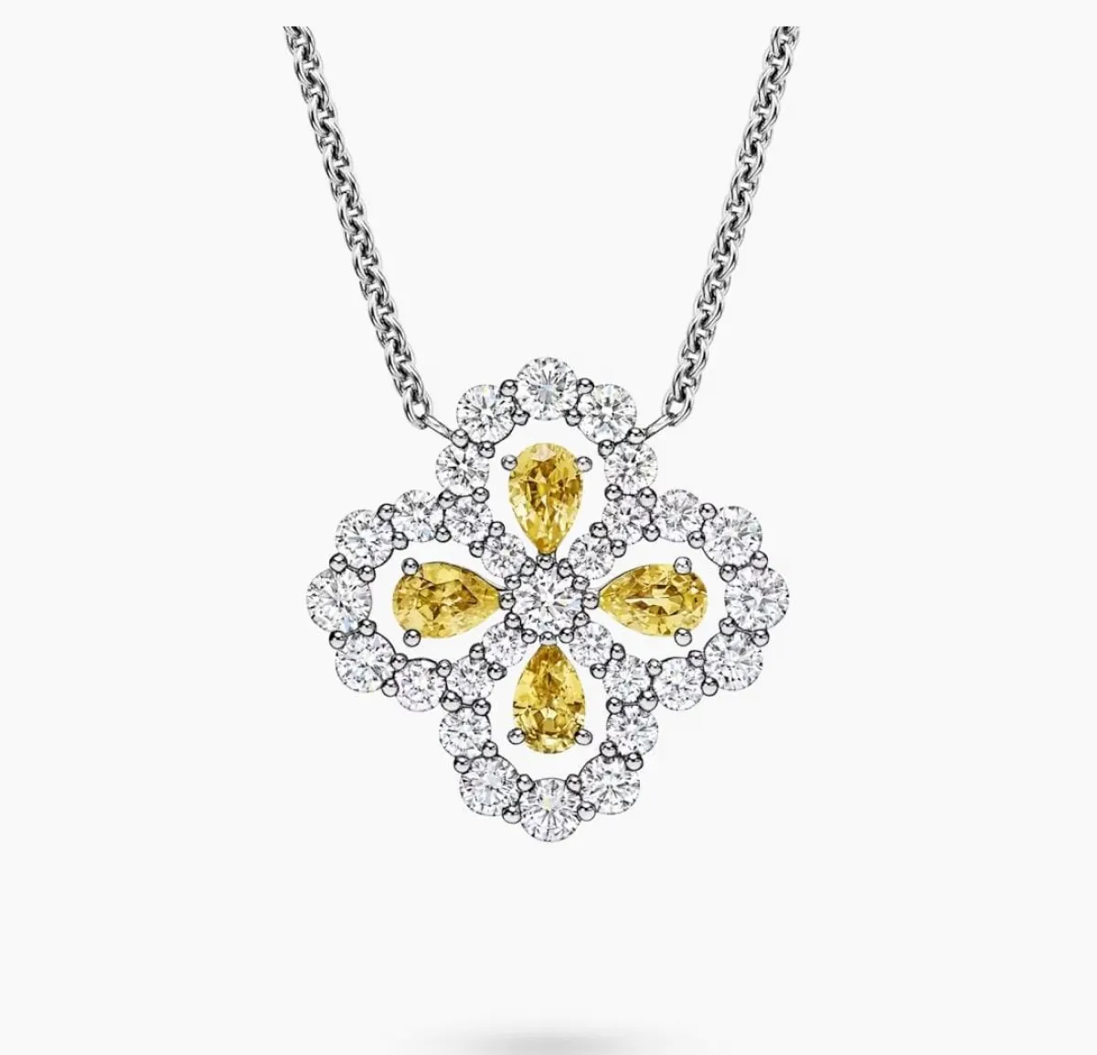 قلادة Diamond Loop Full Motif من هاري وينستون Harry Winston 