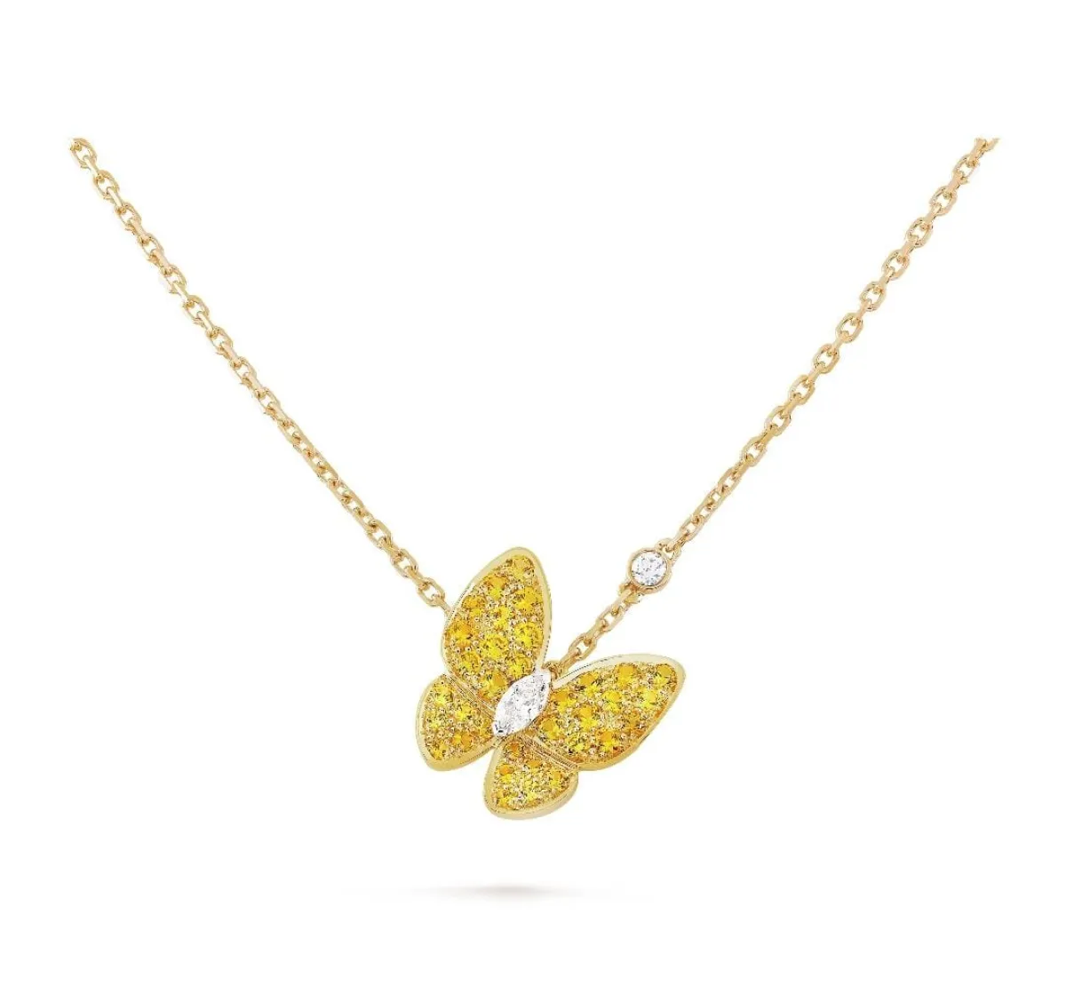 قلادة Two Butterfly من فان كليف آند أربلز Van cleef&Arpels 