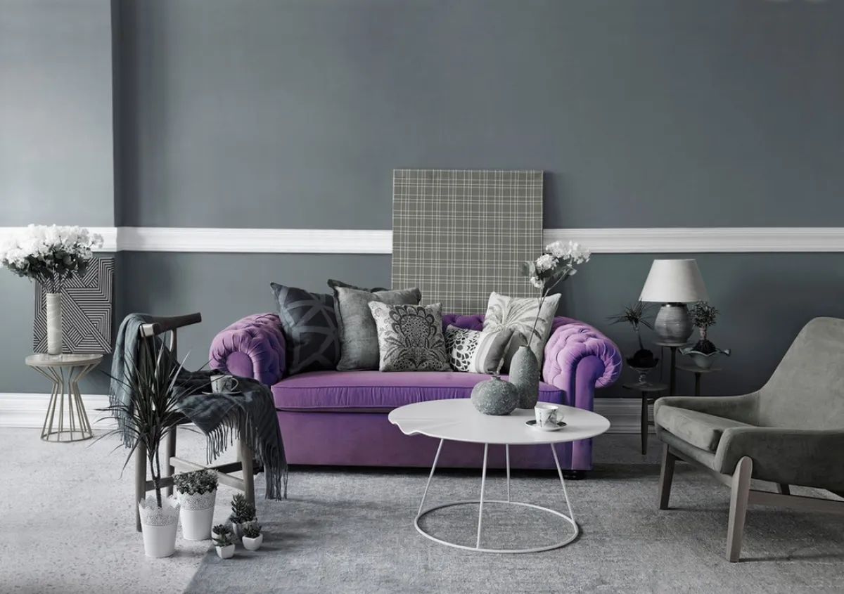 درجات اللون الأرجواني ستحل في ديكورات 2024