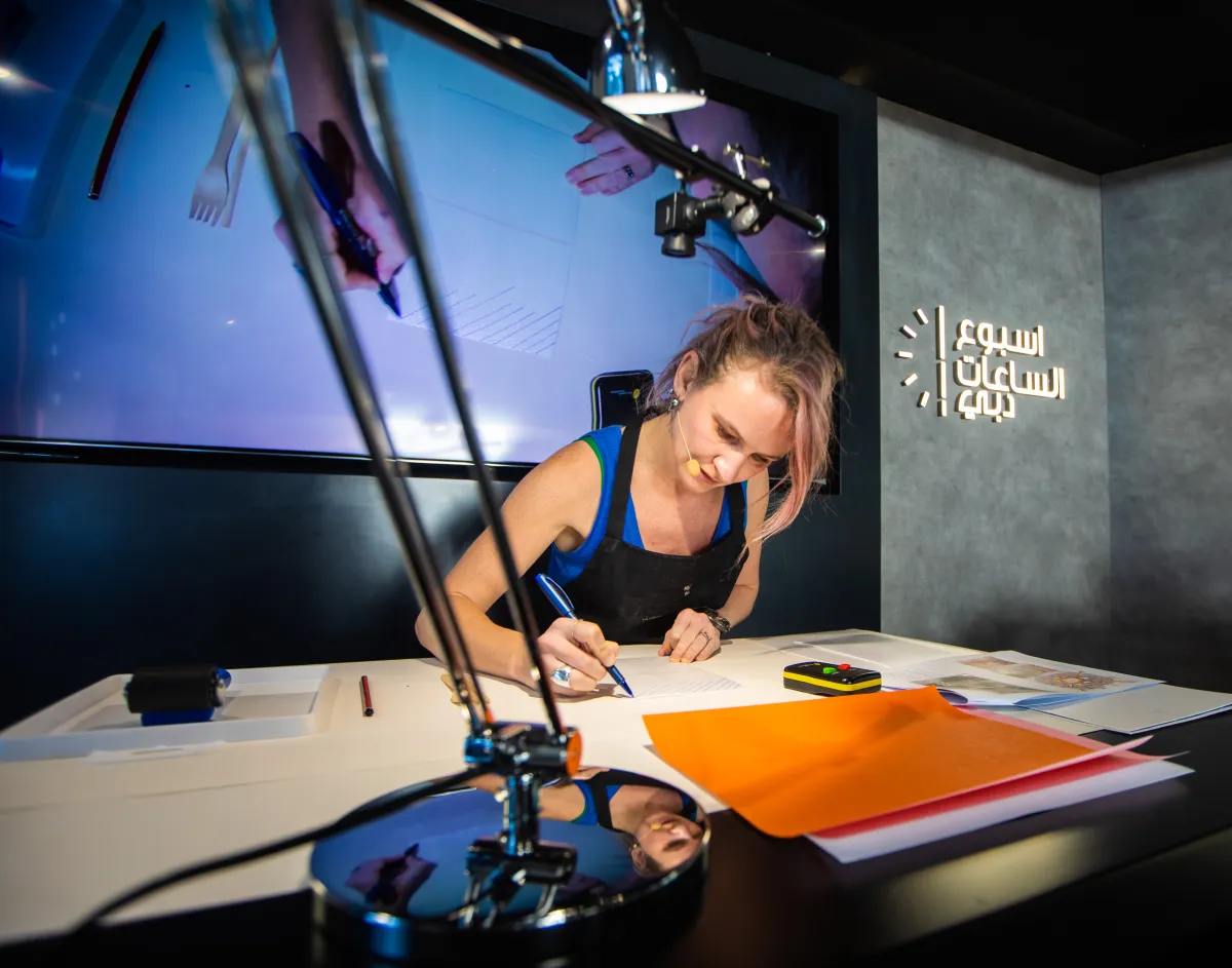 من فعاليات أسبوع الساعات دبي بنسخته الـ6