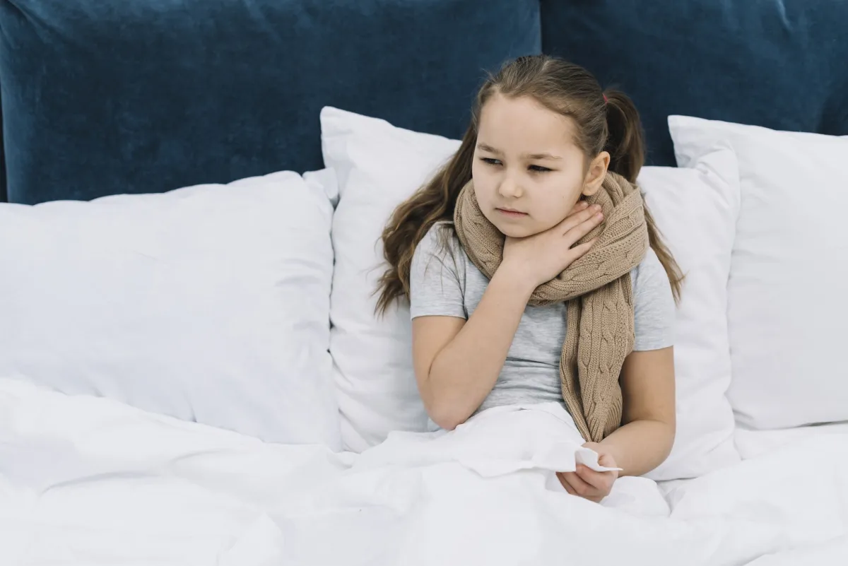 يعاني معظم الأطفال من التهاب اللوزتين أثناء نموهم