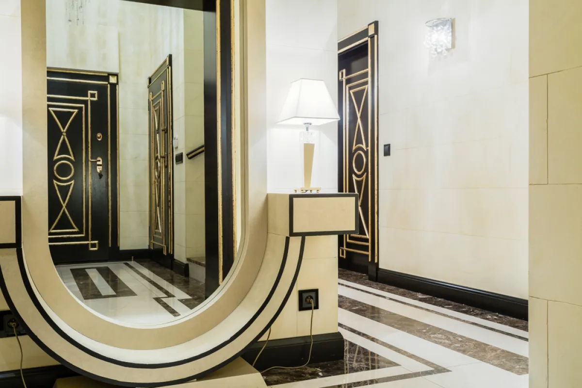 تصميم مميز لمدخل المنزل الخارجي