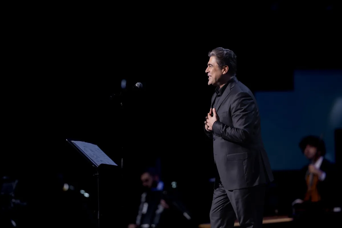 وائل كفوري في حفل موسم الرياض- الصورة من روتانا لايف على تويتر