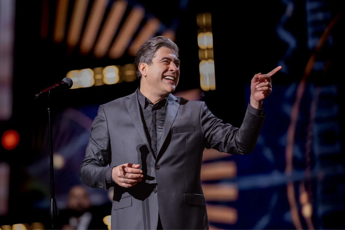 وائل كفوري في حفل موسم الرياض-  الصورة من روتانا لايف على تويتر