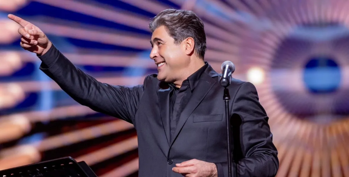 وائل كفوري في حفل  موسم الرياض- الصورة من روتانا لايف على تويتر