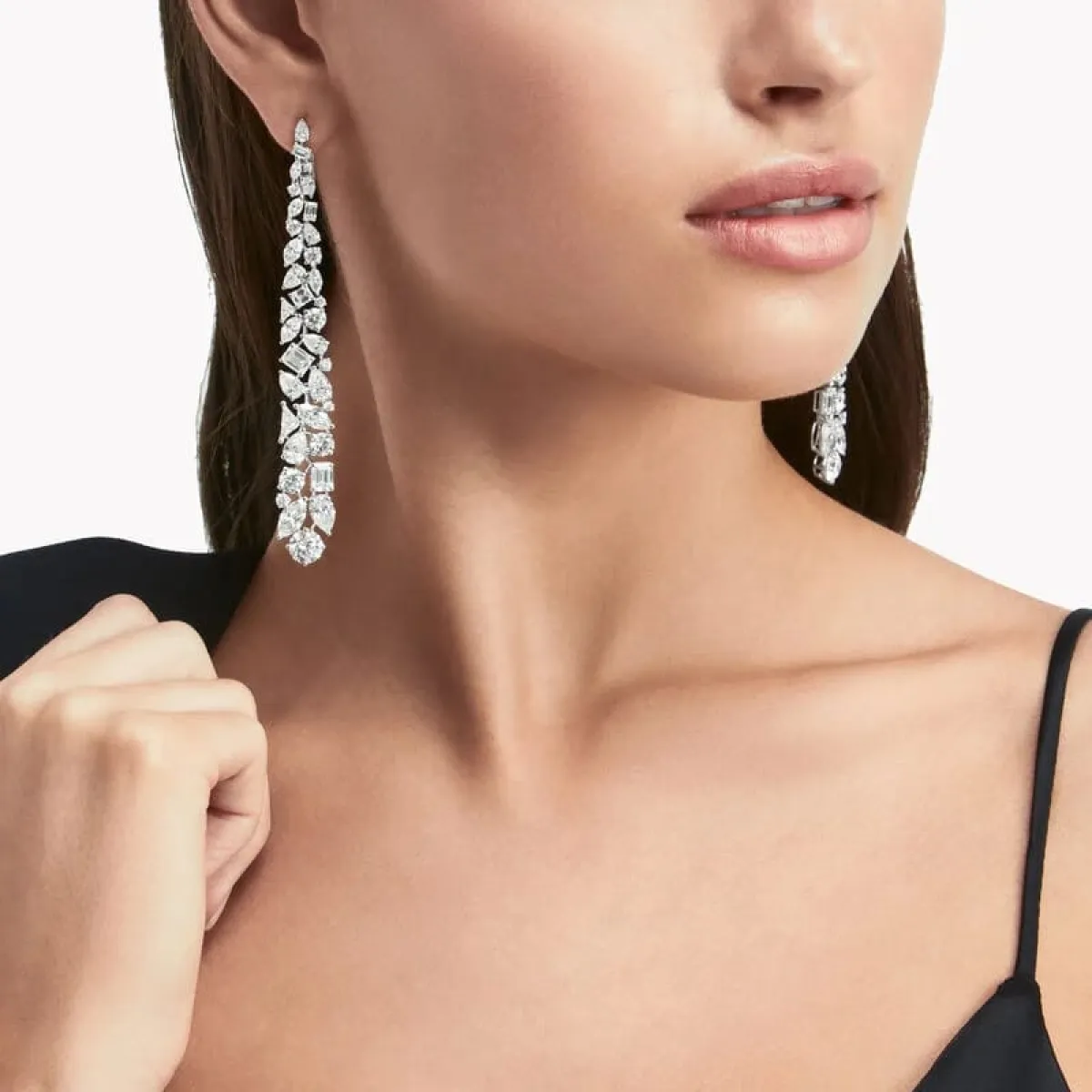 أقراط Multi-shape Diamond من غراف Graff