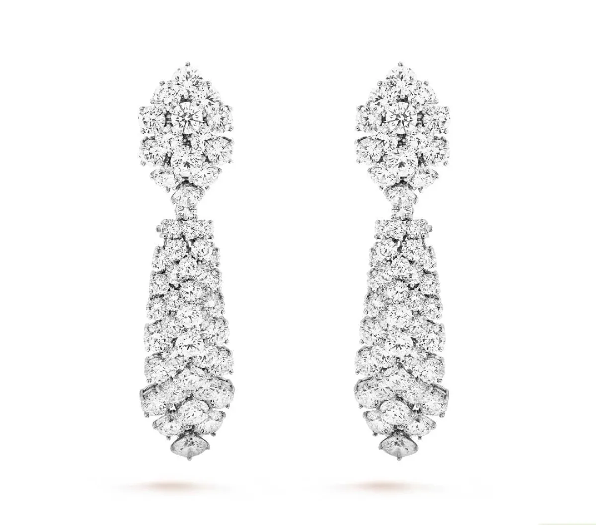 أقراط  À Cheval transformable من فان كليف آند أربلز Van cleef&Arpels 