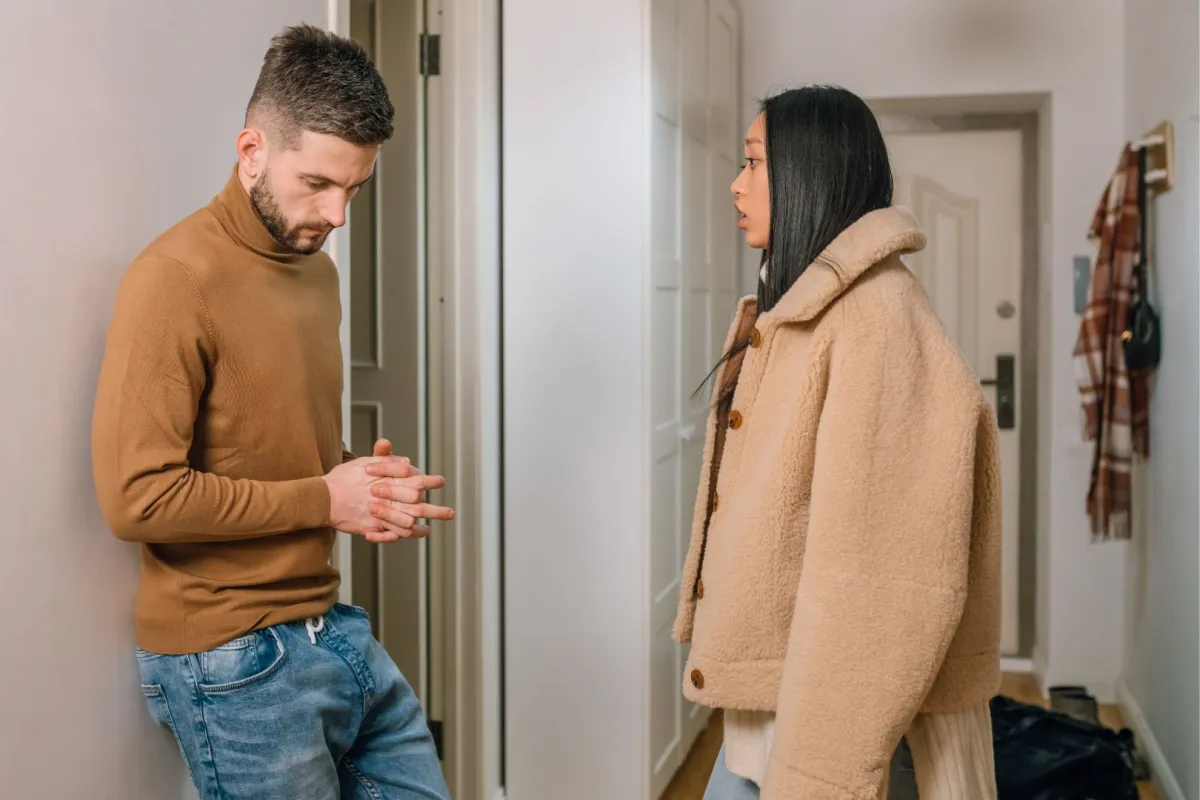 زوجان لم يتغلبا على المشاكل الزوجية