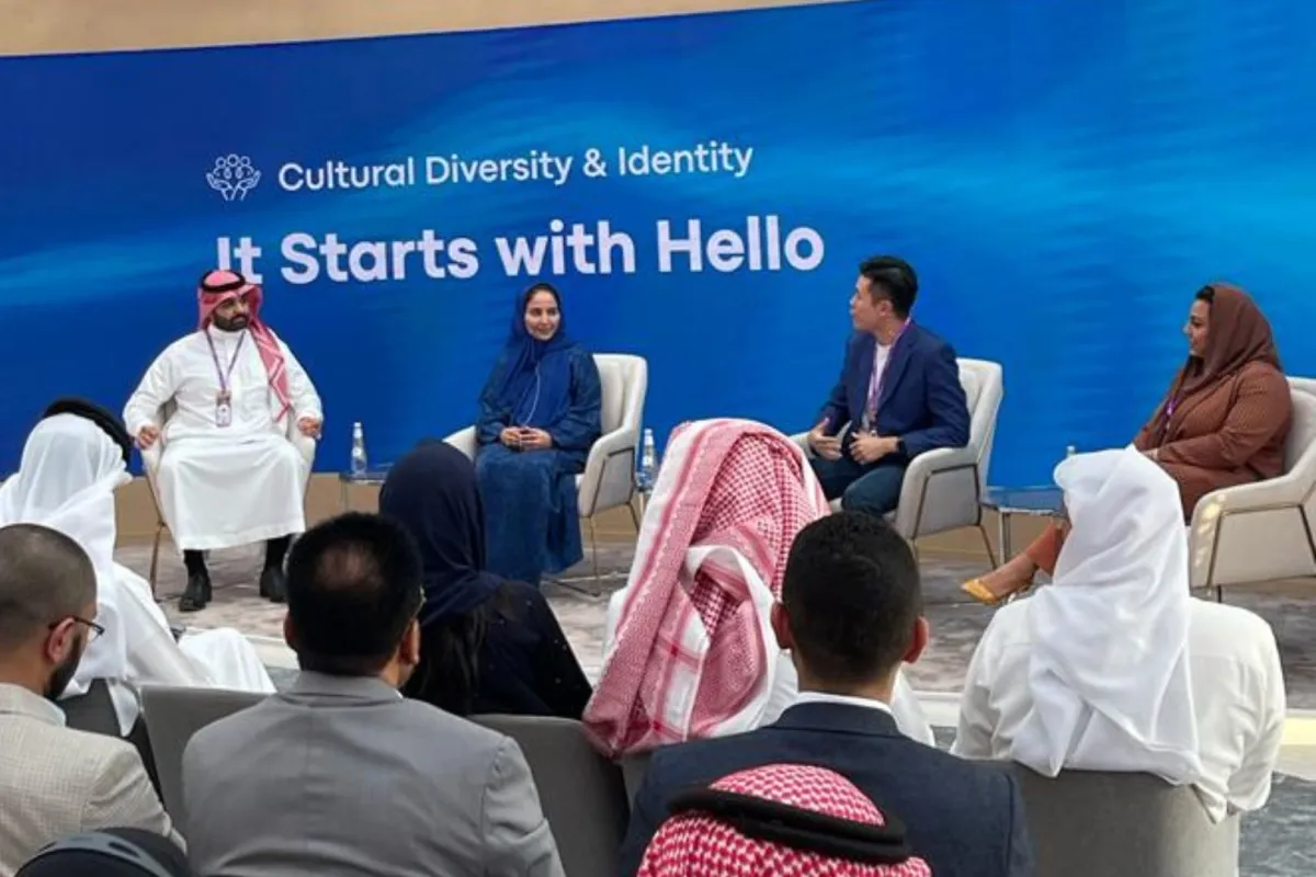 من جلسة بسمة الميمان في منتدى مسك العالمي - الصورة من المصدر