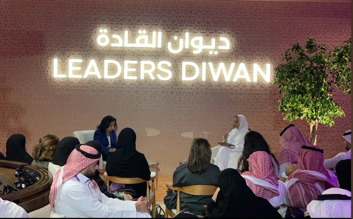 رائدة الأعمال لبنى العليان - الصورة من حساب مسك في X