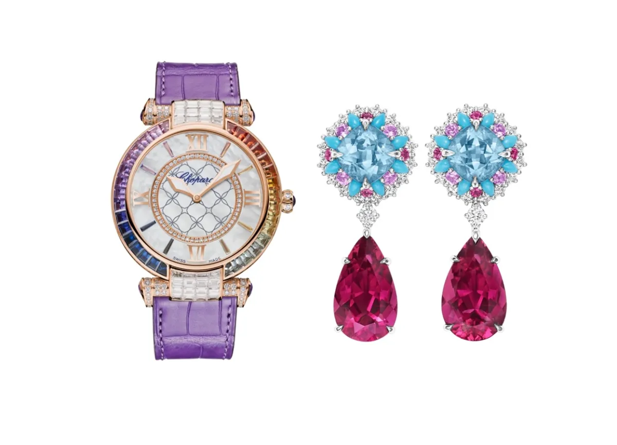 مجوهرات مرصوفة بأحجار كريمة ملونة.. قطع عصرية تُزيدكِ إشراقاً وجاذبية