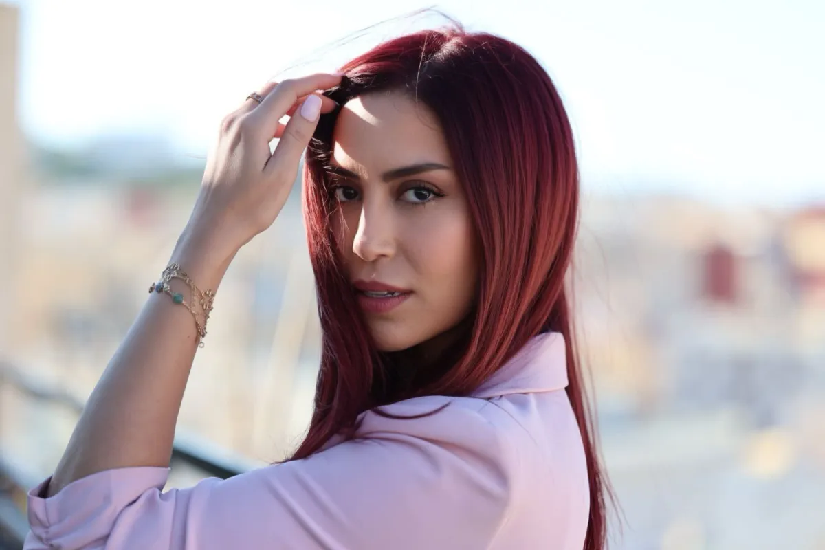 الفنانة سماح زيدان- الصورة مرسلة من قبل الفنانة