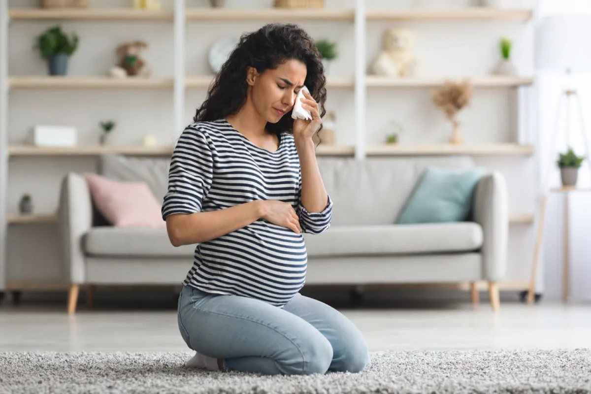 صورة عن اكتئاب الحمل